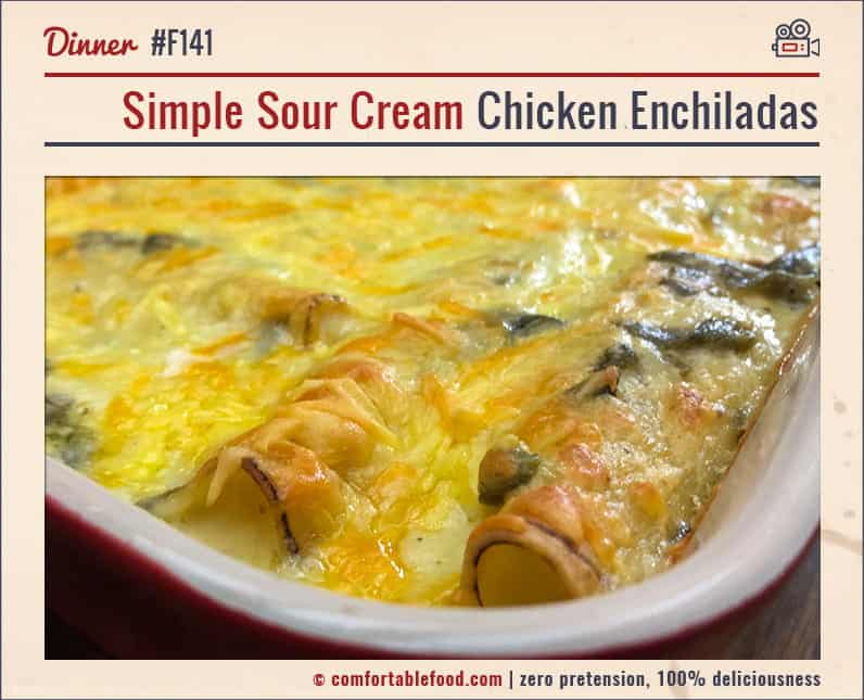 enchiladas verdes with chicken (video)