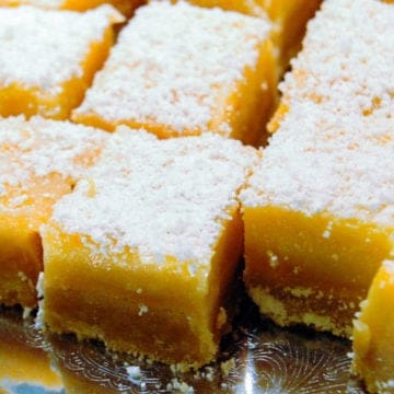 Zesty Lemon Bars 2 Light and zesty lemon bar recipe.