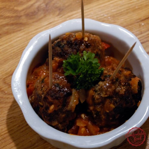 Albondigas Traditional Spanish Meatballs Comfortable Food