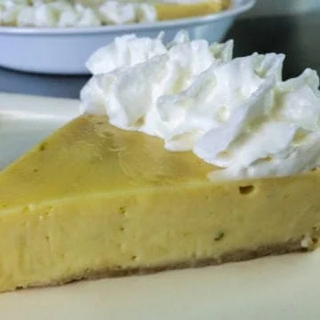 A recipe for the easiest, best key lime pie.