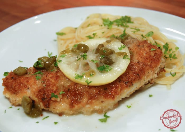 Light and zesty, super flavorful chicken piccata.