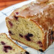 Tart and sweet - this Lemon Blueberry Pound Cake recipe is deliciousness.