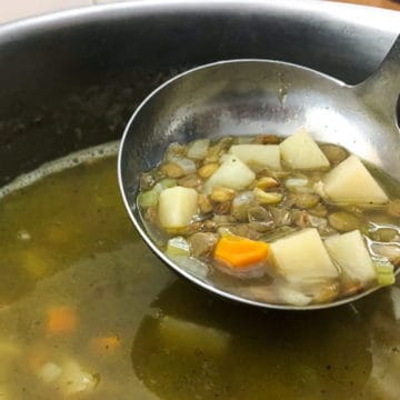 Simply Delicious Lentil Soup 2 A simple and delicious lentil soup recipe.