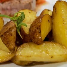 Simple and easy roasted potato recipe.