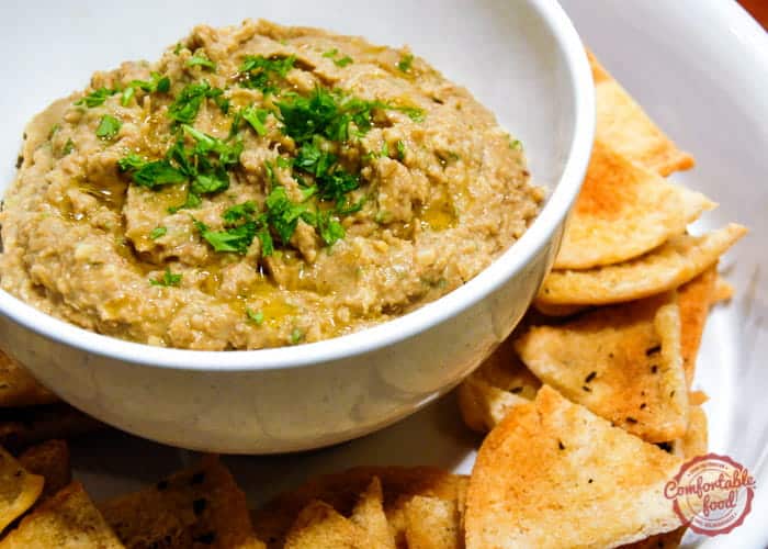 A very delicious lentil hummus recipe.