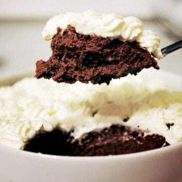 Chocolate Mousse on Spoon