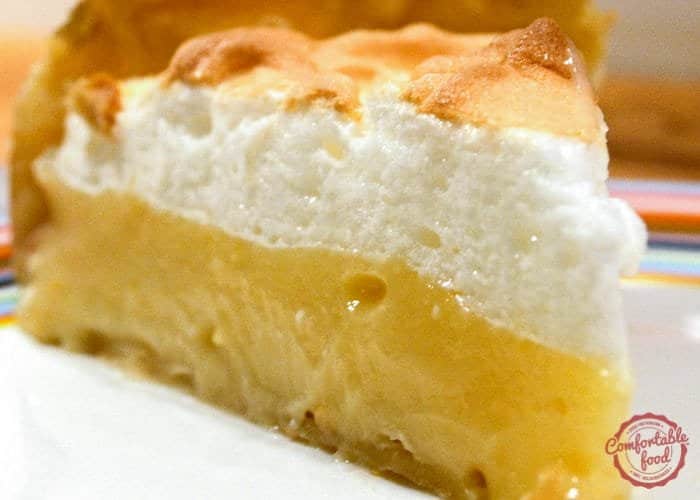 A sweet and tart lemon meringue pie recipe.