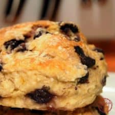 Blueberry Buttermilk Breakfast Biscuits 2 Blueberry buttermilk biscuit recipe.