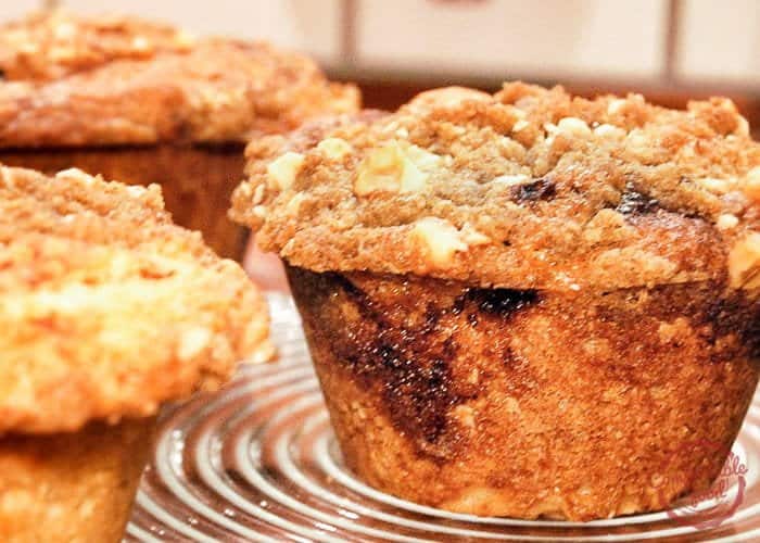 sour cream coffee cake muffins