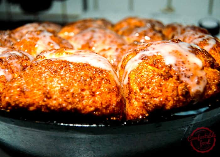 Sweet And Sticky Skillet Monkey Bread 1 Sweet and sticky skillet monkey bread from comfortable food