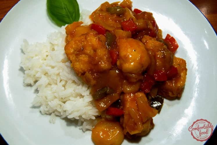 homemade sweet and sour chicken