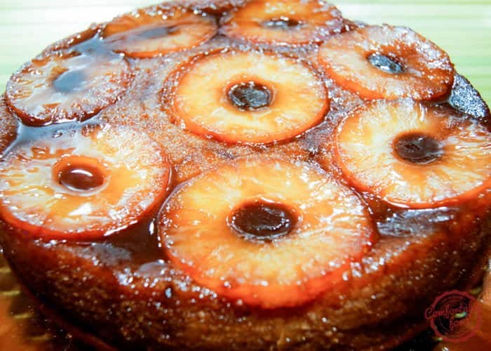 upside down pineapple coffee cake recipe