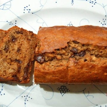 Peanut Butter Chocolate Chip Banana Bread 2 Peanut butter chocolate chip banana bread