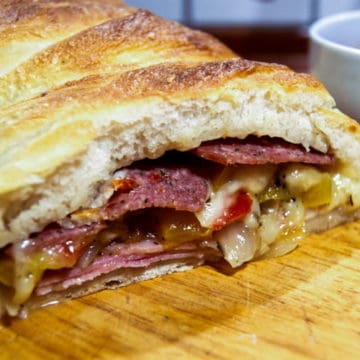 The Super Stuffed Stromboli 2 An authentic italian stromboli from comfortable food.