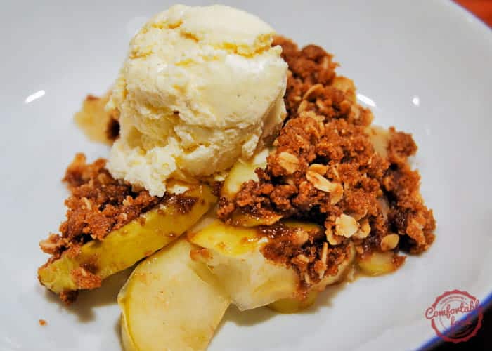 Quick And Easy Apple Crisp Comfortable Food