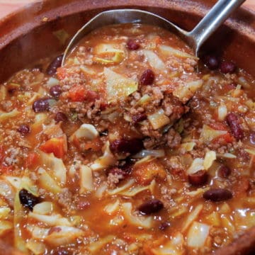 Easy Beef And Cabbage Soup 2 Beef and cabbage soup from comfortable food.