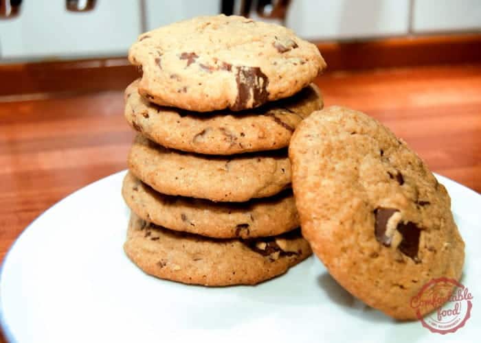 chocolate chip peanut butter cookies