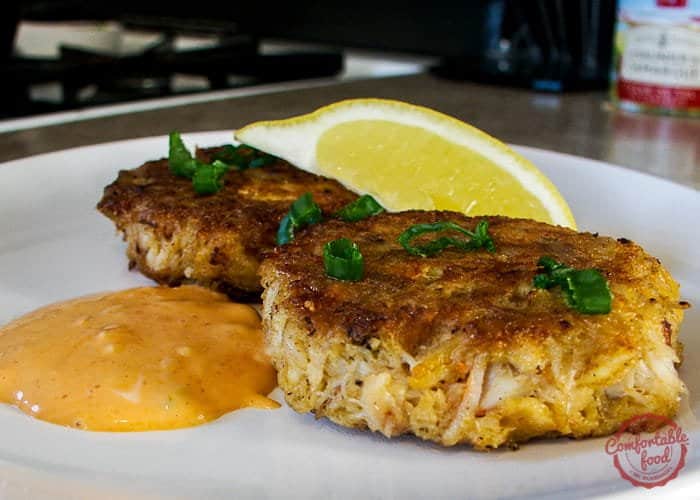 super simple to make and SO good - this is the best crab cake recipe ever.