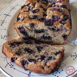 Blueberry Buttermilk Banana Bread Comfortable Food