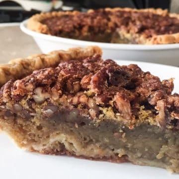 bourbon maple pecan pie