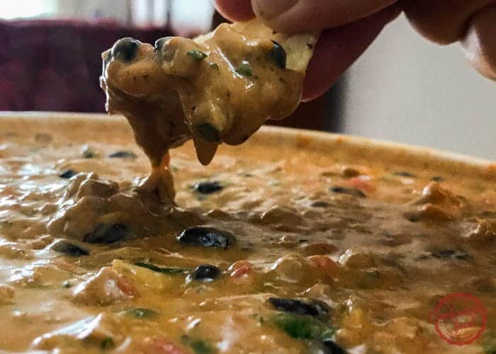 Queso dip recipe with meat