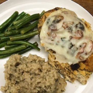 Crispy honey mustard chicken recipe.
