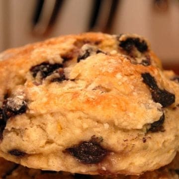 Blueberry biscuit