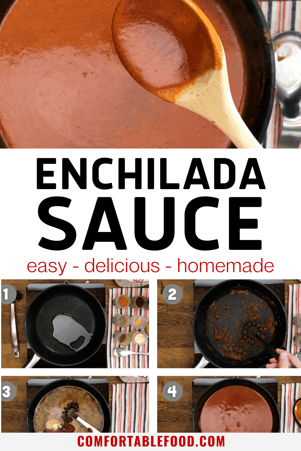 Enchilada sauce pin