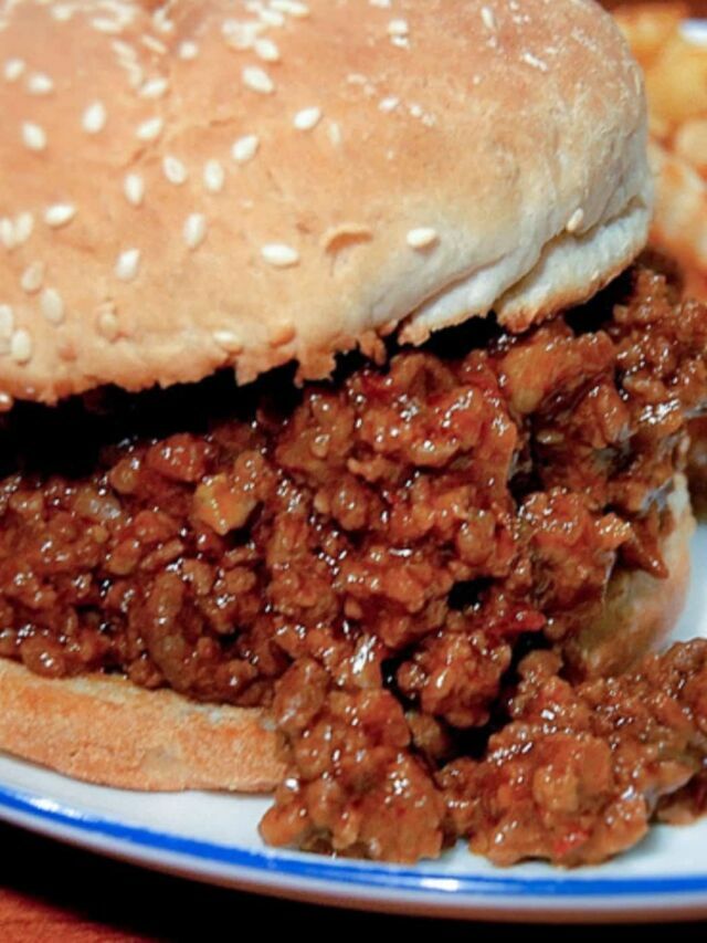 The Perfect Homemade Sloppy Joes