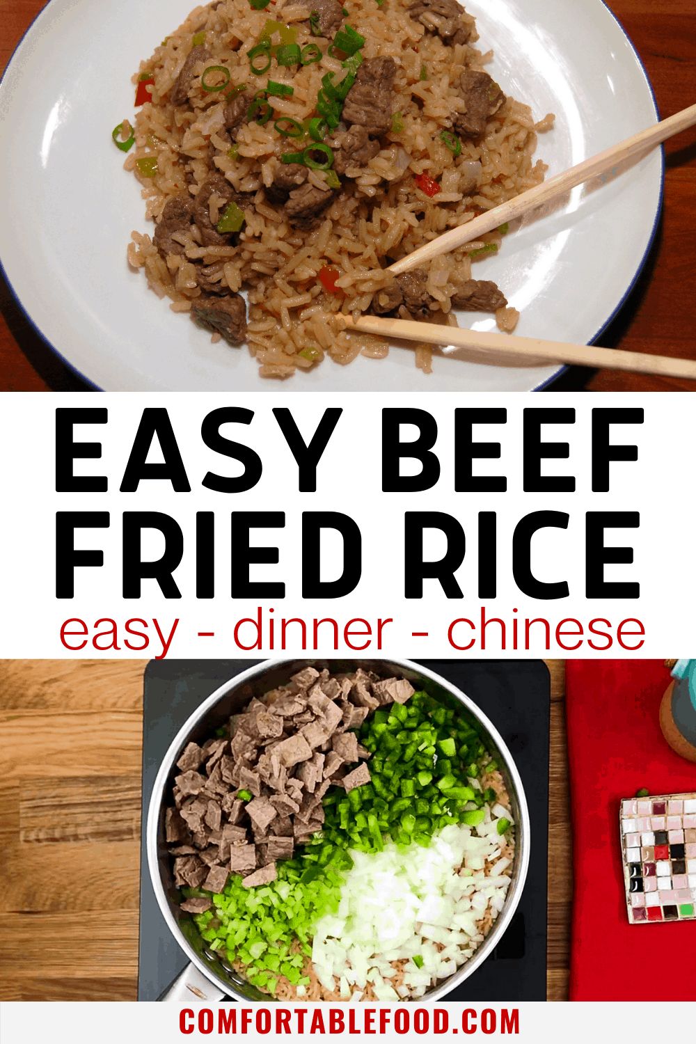 Beef fried rice pin