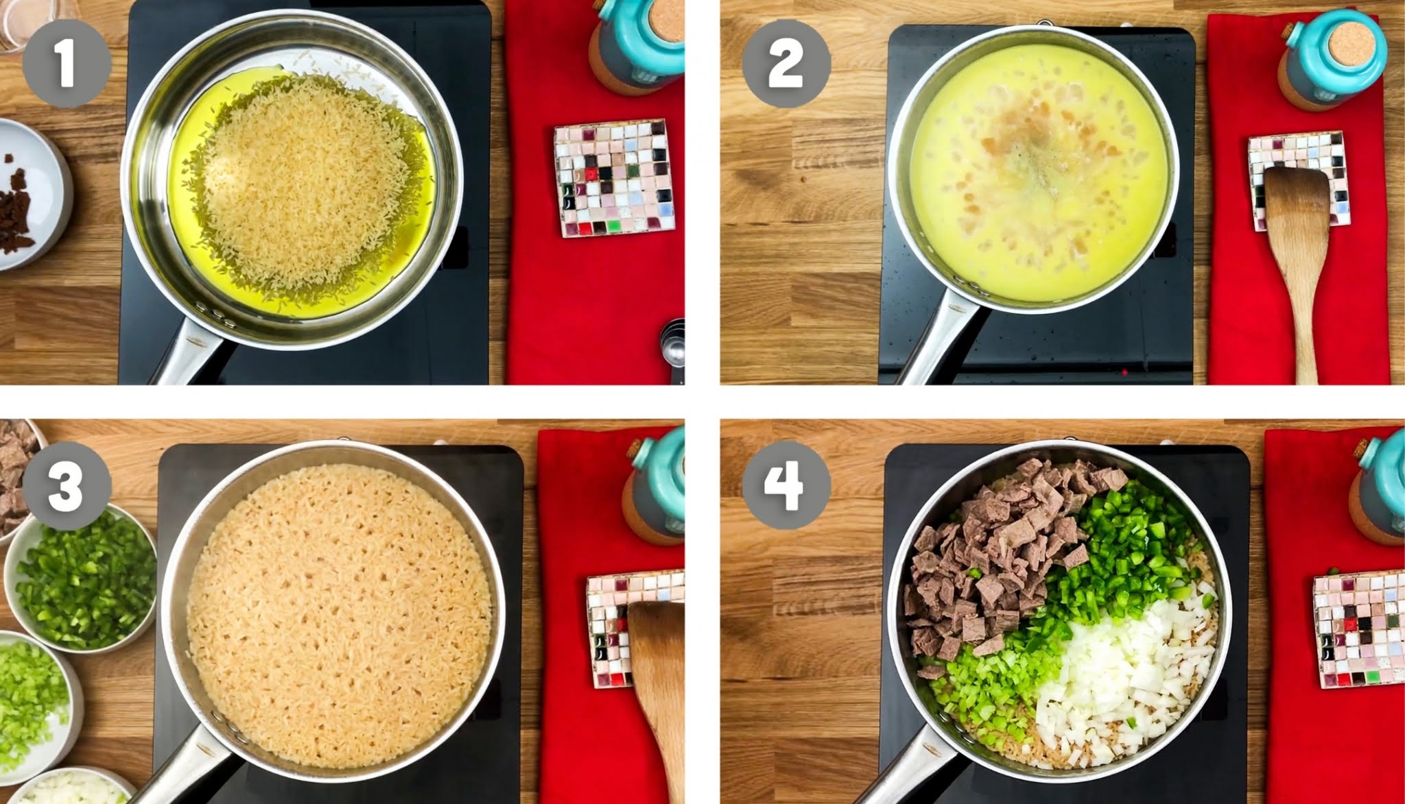 Easy Beef Fried Rice - Comfortable Food