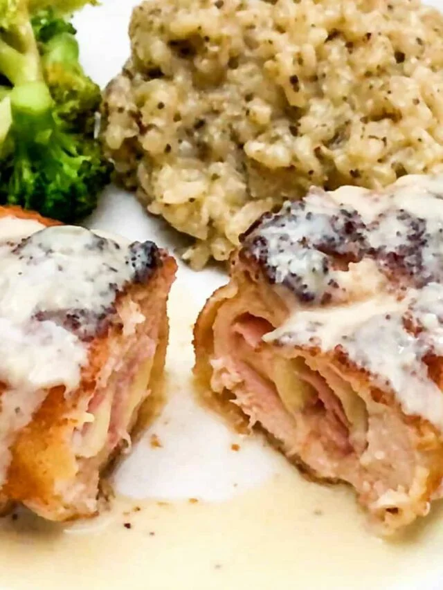 Baked Chicken Cordon Bleu