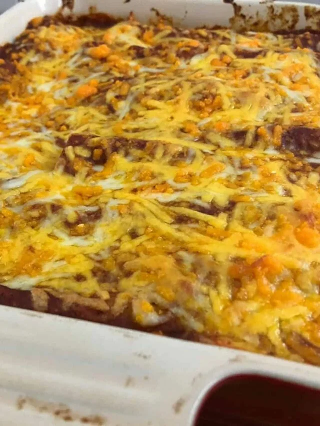 Beef Enchilada Casserole