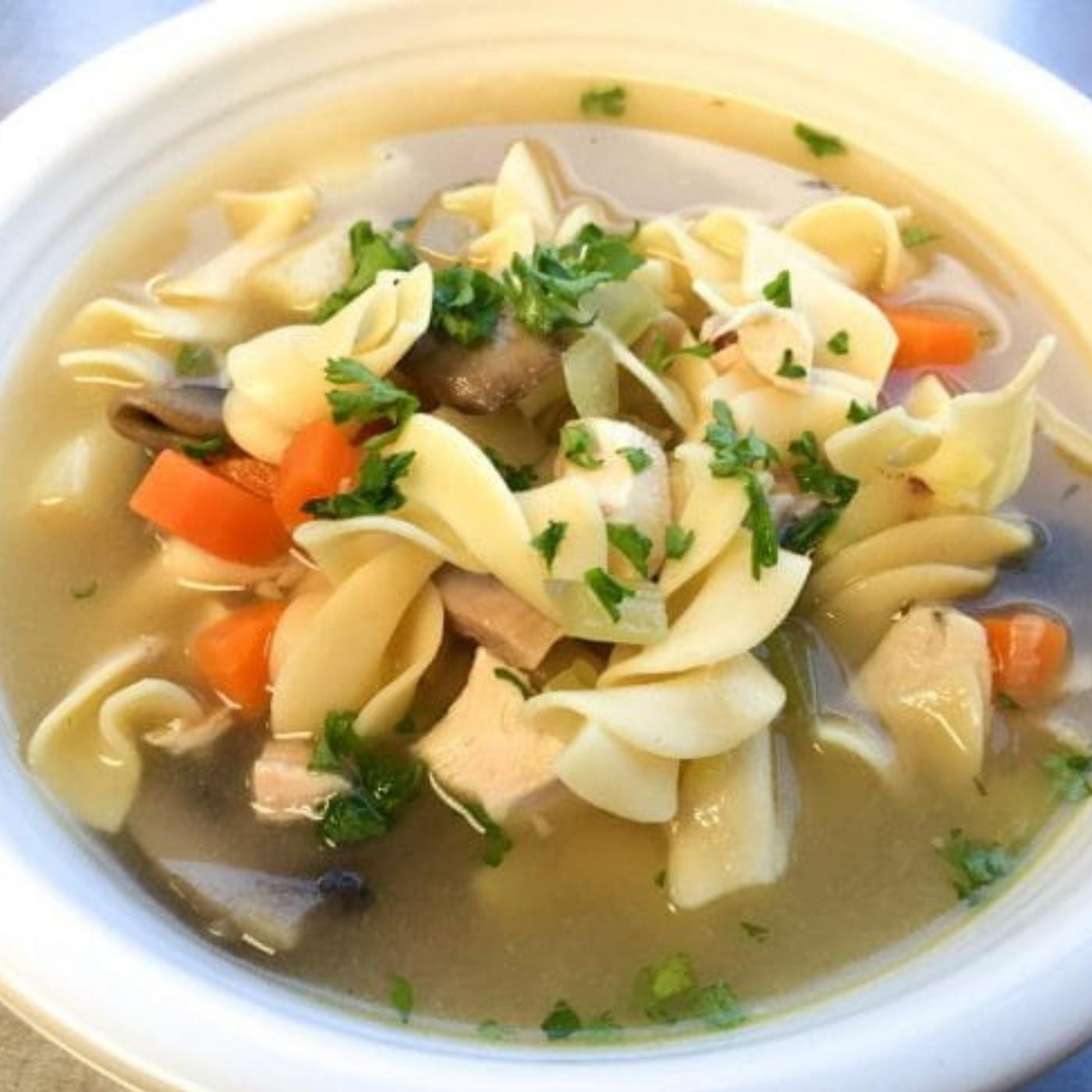 Rotisserie Chicken Noodle Soup