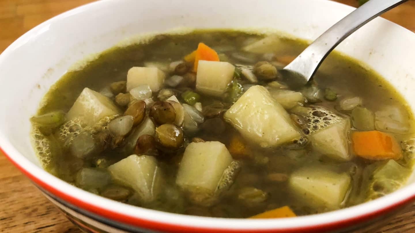  lentil potato soup