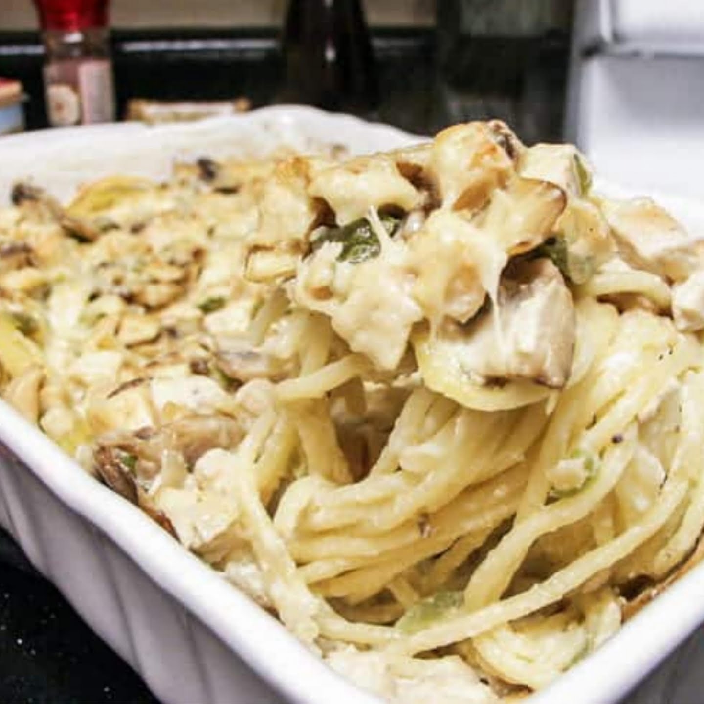 Chicken Tetrazzini Casserole