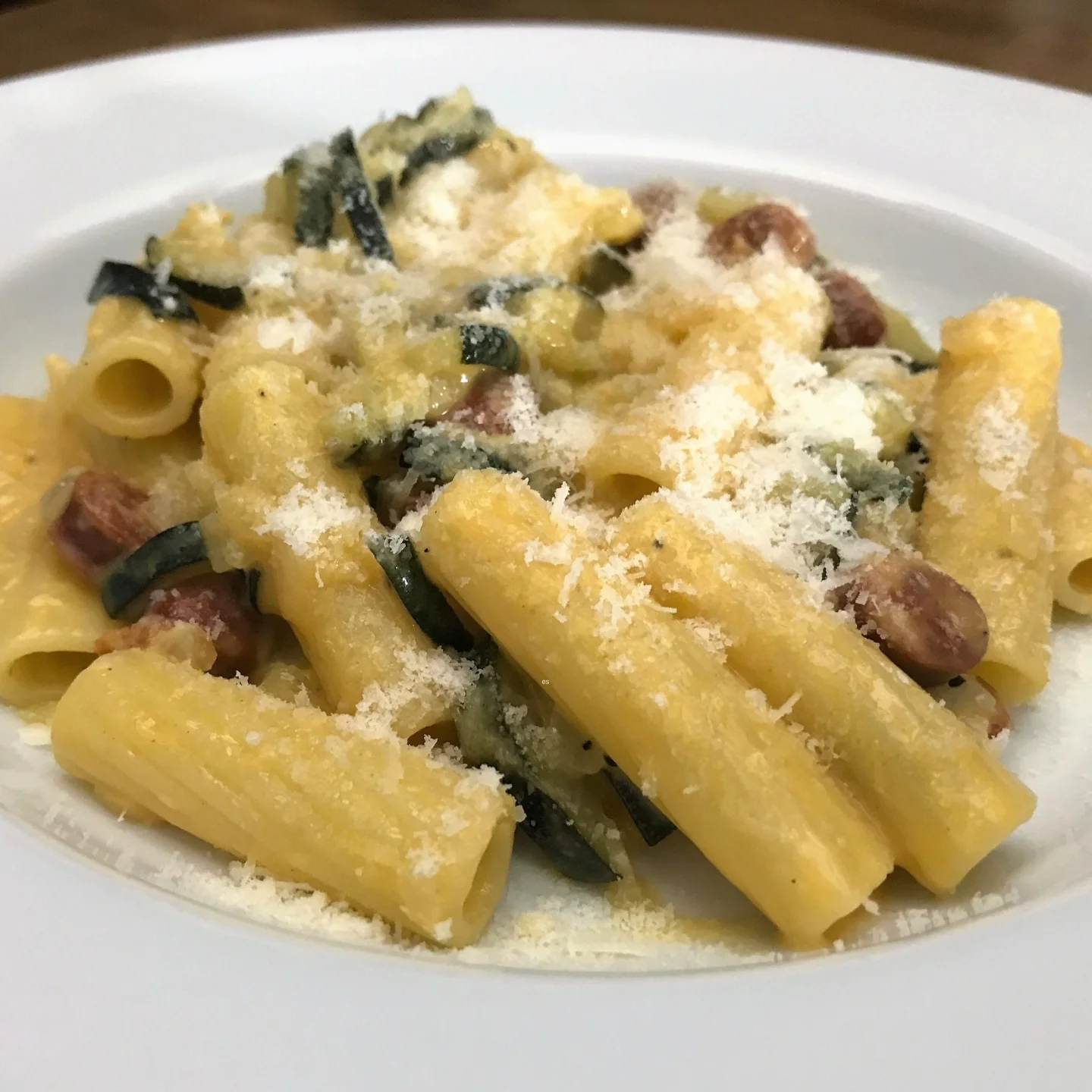 Chorizo Pasta with Zucchini1