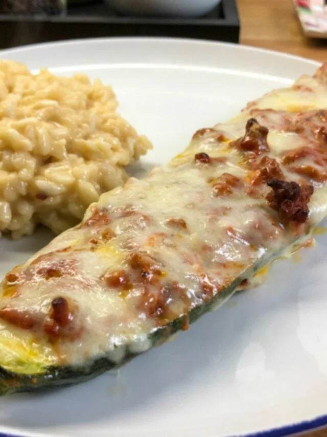 Stuffed Zucchini Boats