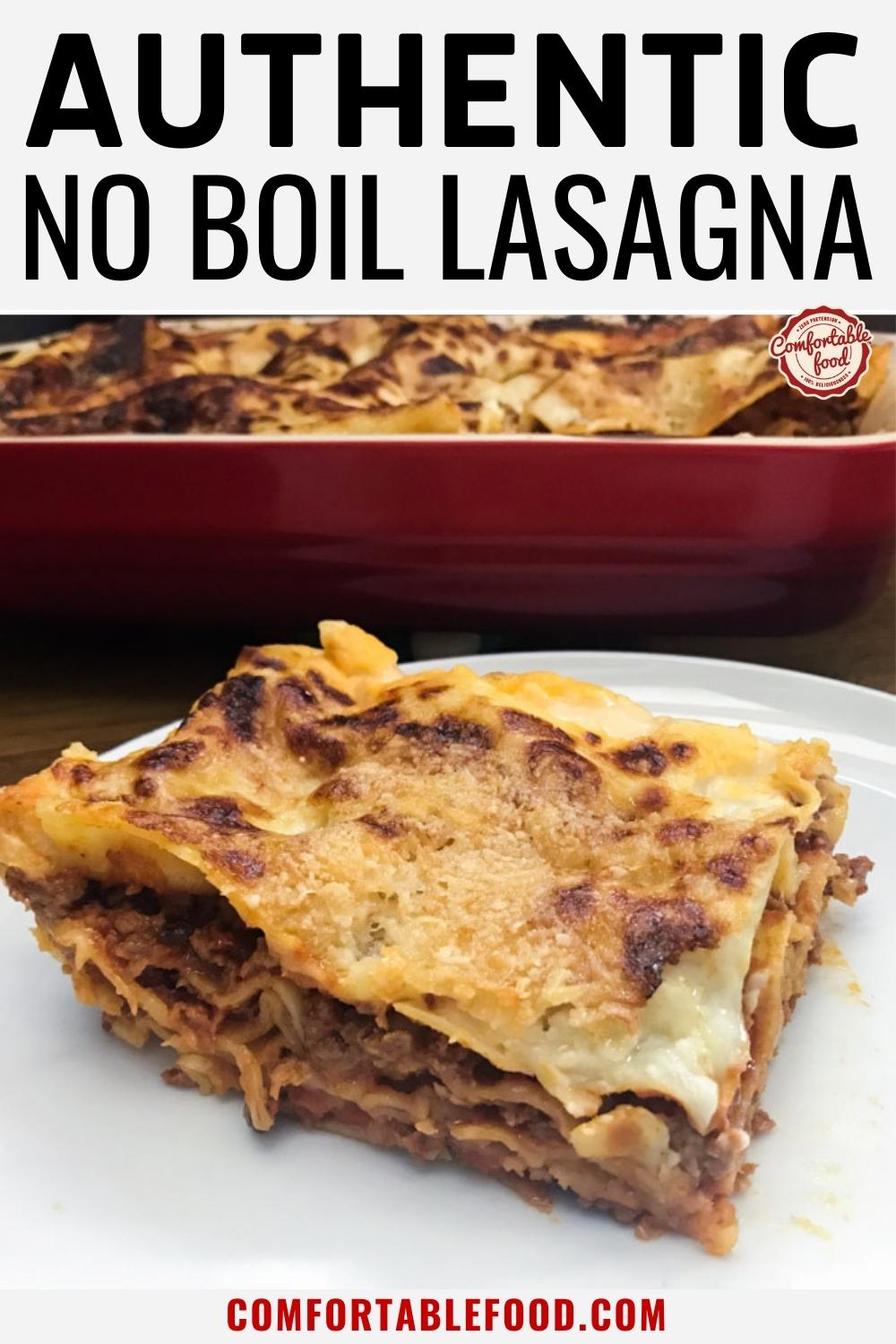 No boil lasagna pin