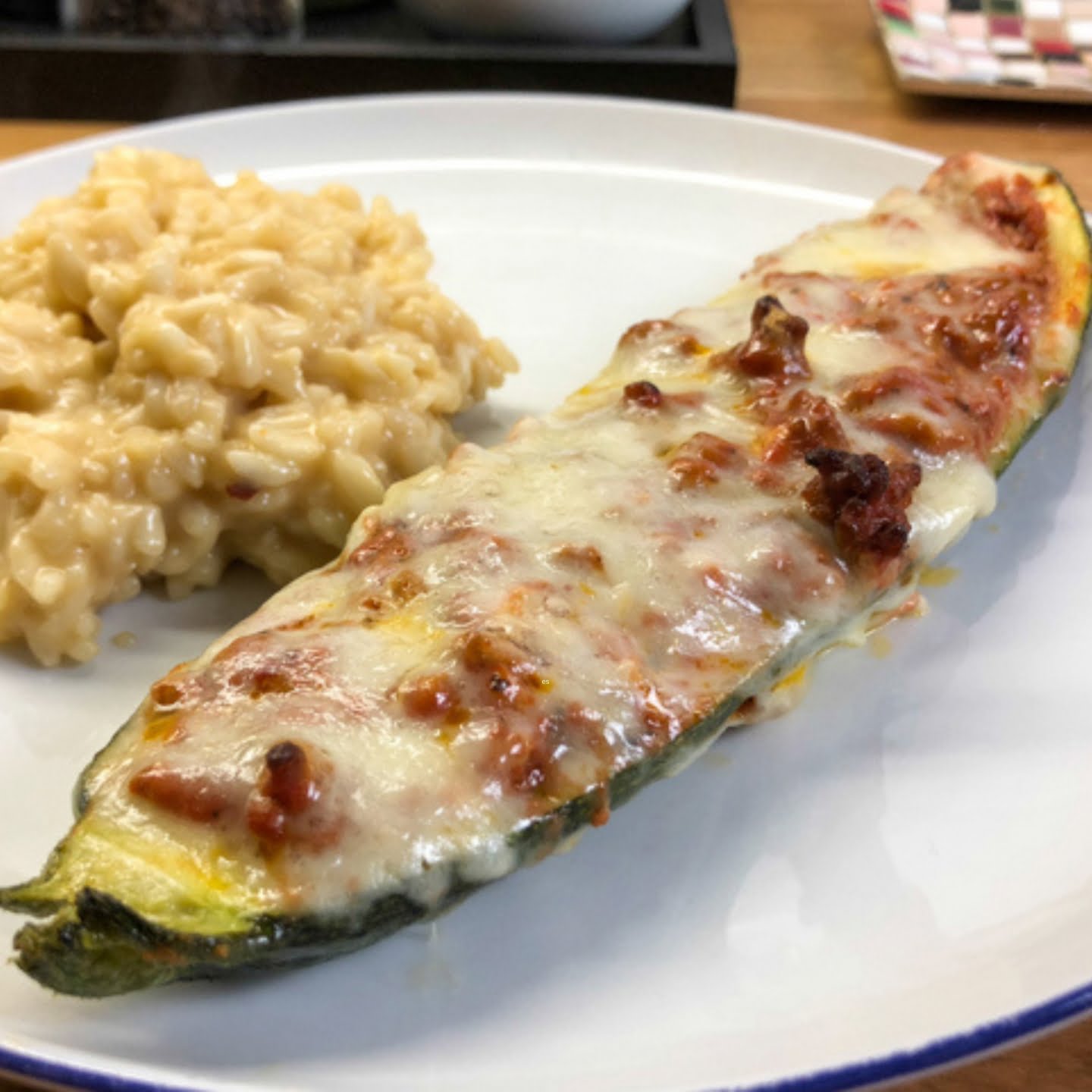 stuffed zucchini boats