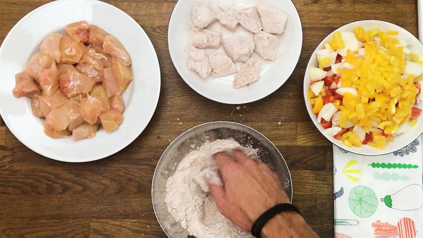 chicken pieces