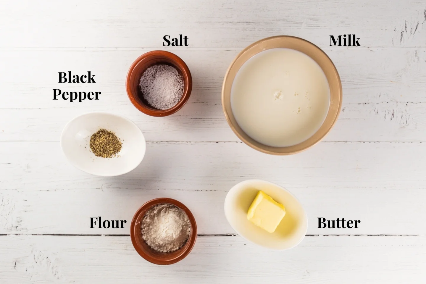 white gravy ingredients