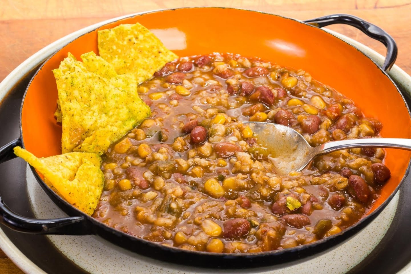 Tortilla chips Soup toppings