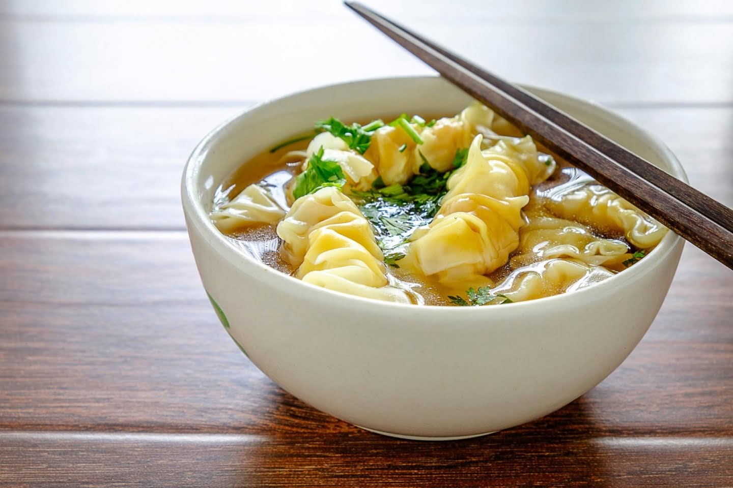 Dumplings Soup toppings