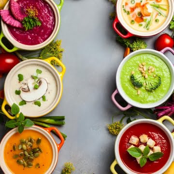 25 soup toppings featured