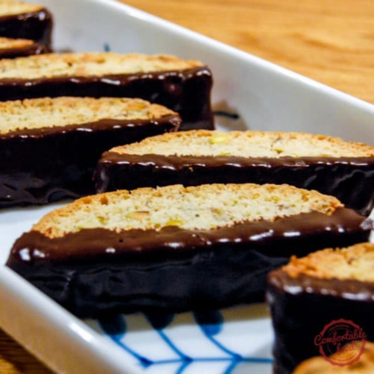 Chocolate Dipped Biscotti