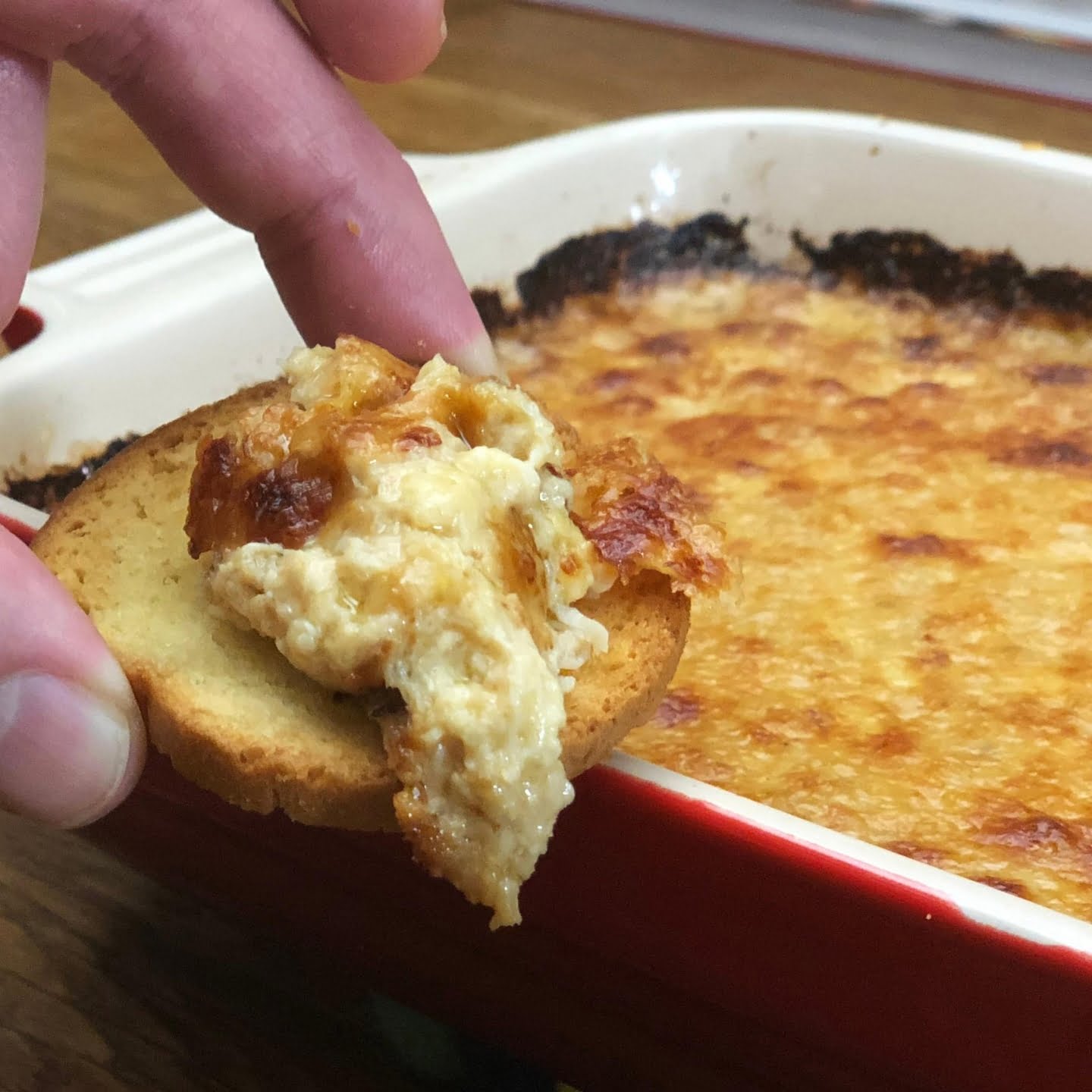 Baked Crab Dip - Featured