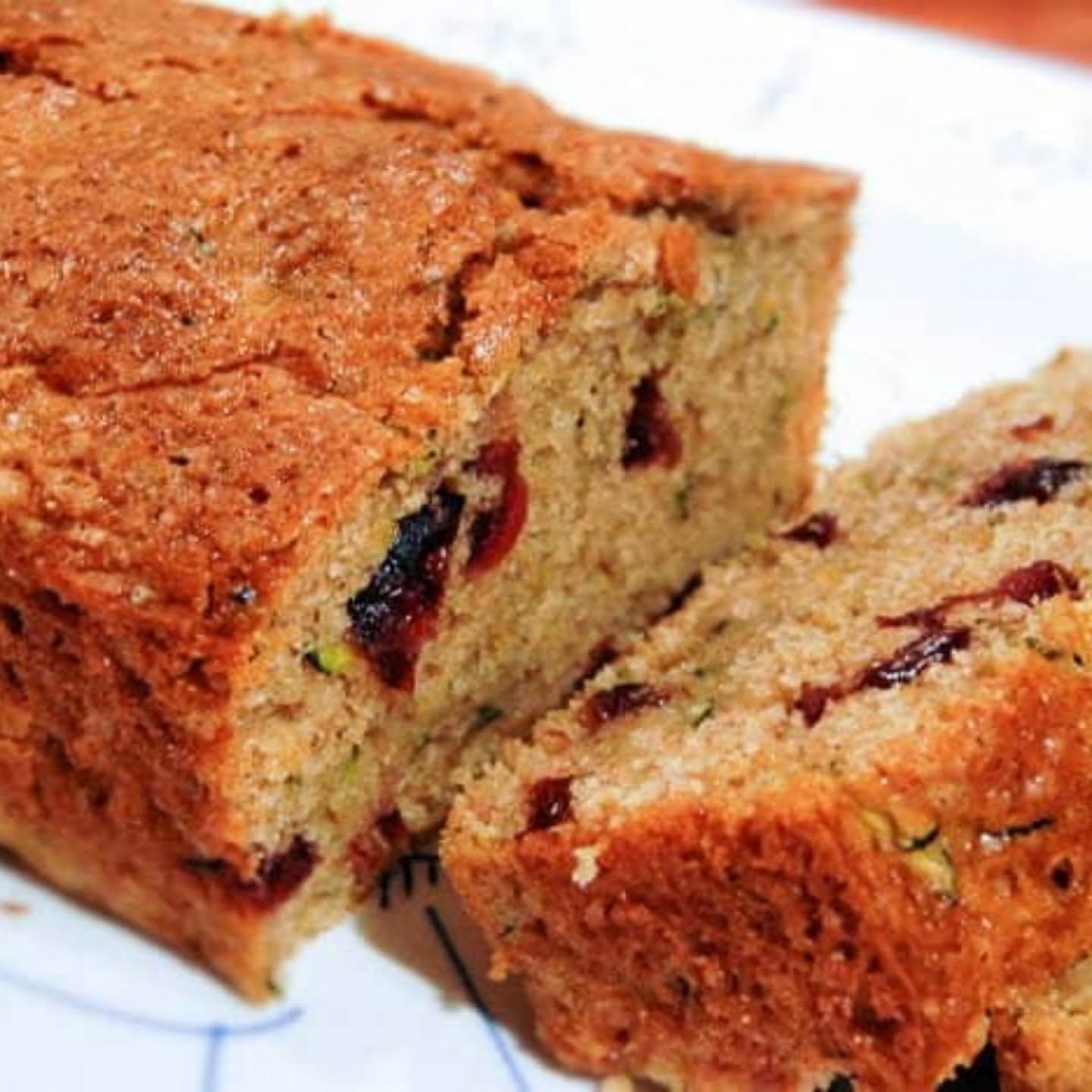 Cranberry Orange Zuccini Bread