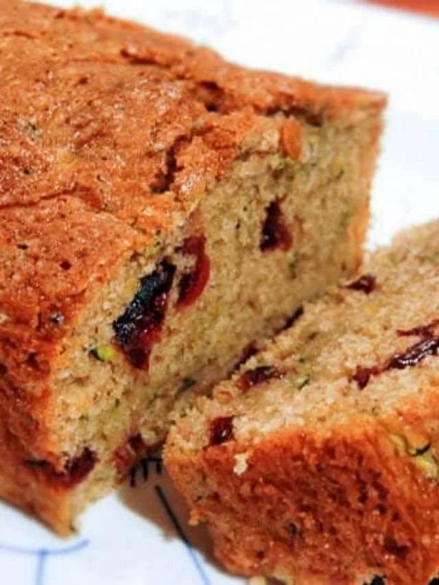 Cranberry Orange Zucchini Bread