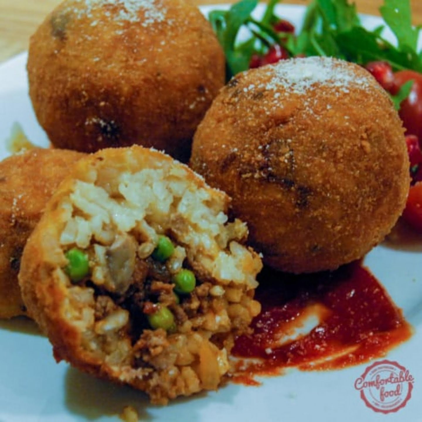 Arancini - Sicilian risotto balls